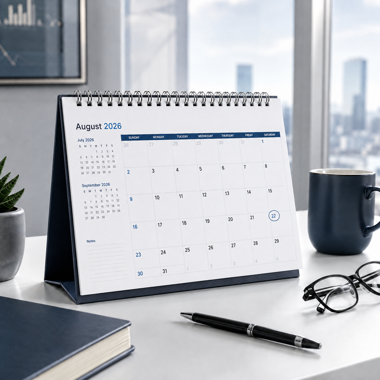 Calendario del curso